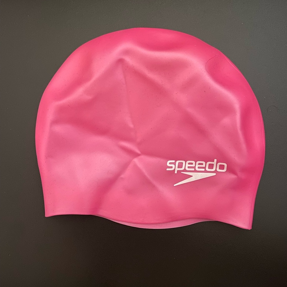 Speedo Vibrant Pink Swim Cap